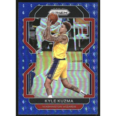 2021-22 Panini Prizm Prizms NBA 75th Anniversary #156 Kyle Kuzma