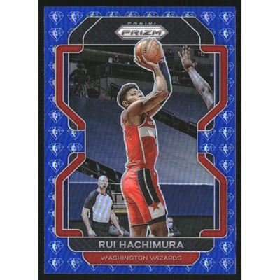 2021-22 Panini Prizm Prizms NBA 75th Anniversary #234 Rui Hachimura