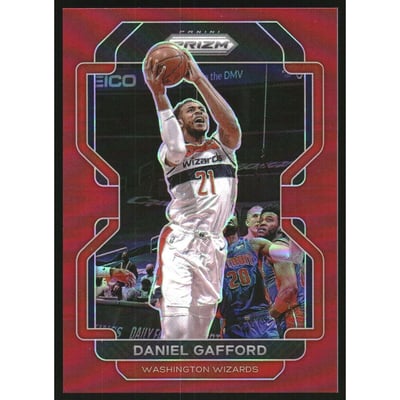 2021-22 Panini Prizm Prizms Red #125 Daniel Gafford