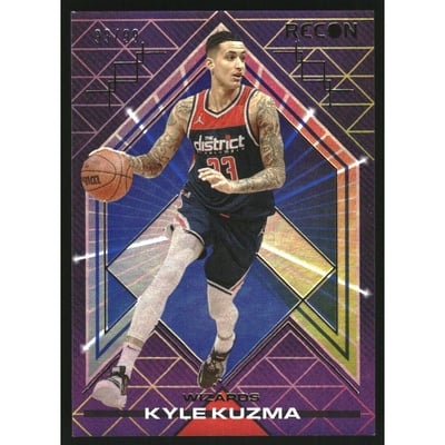 2021-22 Panini Recon Holo Blue #100 Kyle Kuzma
