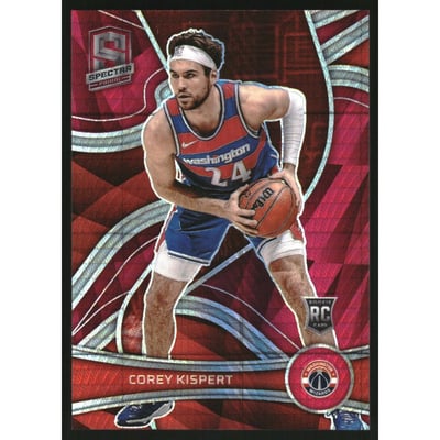 2021-22 Panini Spectra Asia Red #116 Corey Kispert