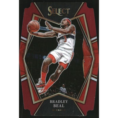 2021-22 Select Prizms Maroon Die Cut #184 Bradley Beal