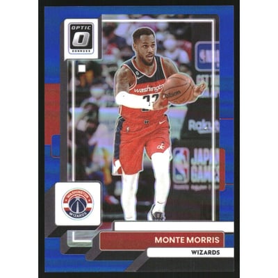 2022-23 Donruss Optic Blue #169 Monte Morris