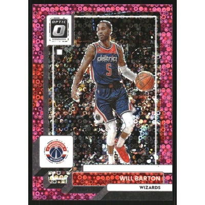 2022-23 Donruss Optic Fast Break Pink #166 Will Barton