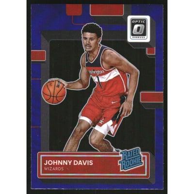 2022-23 Donruss Optic Purple #206 Johnny Davis RR