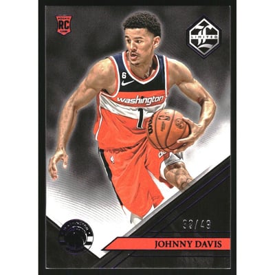2022-23 Panini Chronicles Purple #380 Johnny Davis/Limited