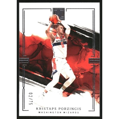 2022-23 Panini Impeccable Silver #40 Kristaps Porzingis
