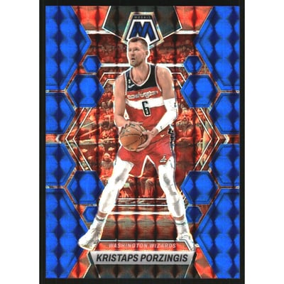 2022-23 Panini Mosaic Mosaic Blue #155 Kristaps Porzingis