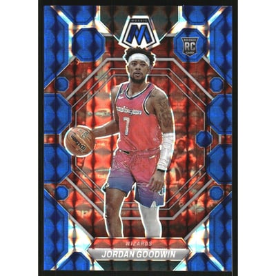 2022-23 Panini Mosaic Mosaic Blue #207 Jordan Goodwin