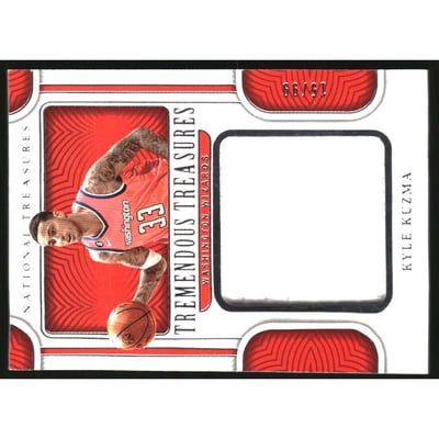 2022-23 Panini National Treasures Tremendous Treasures Relics #2 Kyle Kuzma
