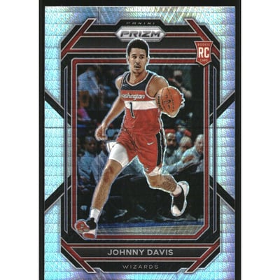 2022-23 Panini Prizm Prizms Hyper #231 Johnny Davis