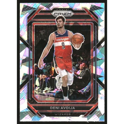 2022-23 Panini Prizm Prizms Ice #170 Deni Avdija
