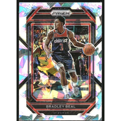 2022-23 Panini Prizm Prizms Ice #176 Bradley Beal