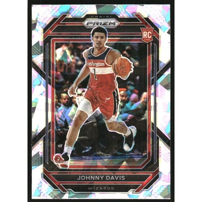 2022-23 Panini Prizm Prizms Ice #231 Johnny Davis