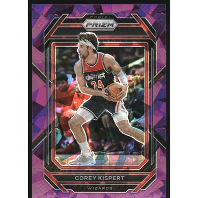 2022-23 Panini Prizm Prizms Purple Ice #173 Corey Kispert