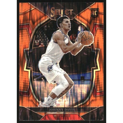 2022-23 Select Prizms Orange Flash #100 Johnny Davis