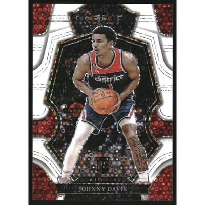 2022-23 Select Prizms White Disco #191 Johnny Davis