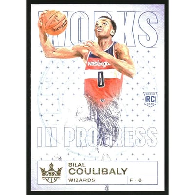 2023-24 Court Kings Works in Progress #8 Bilal Coulibaly