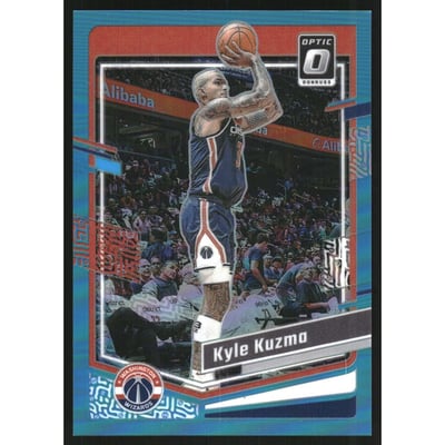 2023-24 Donruss Optic Aqua #74 Kyle Kuzma