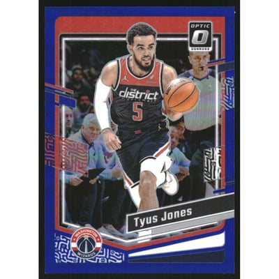 2023-24 Donruss Optic Blue #182 Tyus Jones