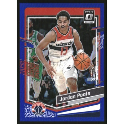 2023-24 Donruss Optic Blue #93 Jordan Poole