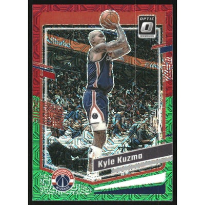 2023-24 Donruss Optic Choice Red and Green #74 Kyle Kuzma