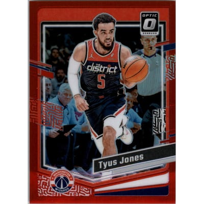 2023-24 Donruss Optic Red #182 Tyus Jones