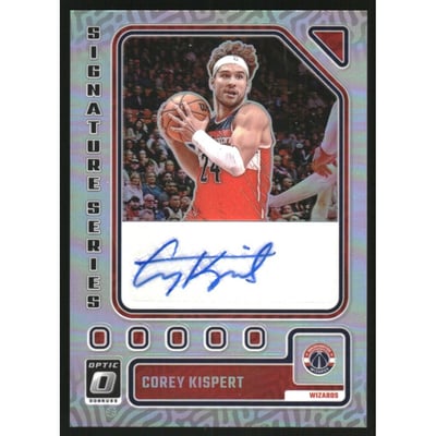 2023-24 Donruss Optic Signature Series Holo #49 Corey Kispert