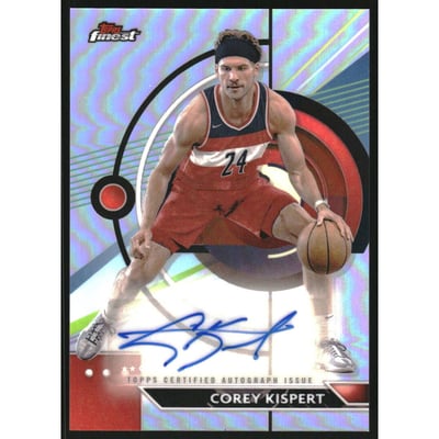2023-24 Finest Autographs Refractors #FACK Corey Kispert