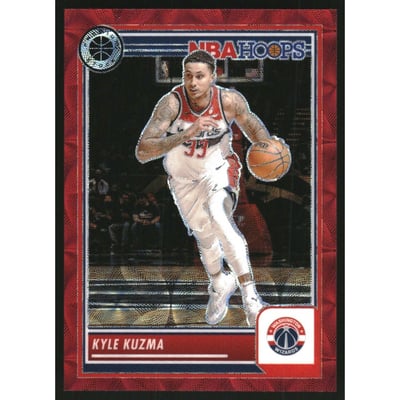 2023-24 Hoops Premium Stock Premium Red Prizm #162 Kyle Kuzma