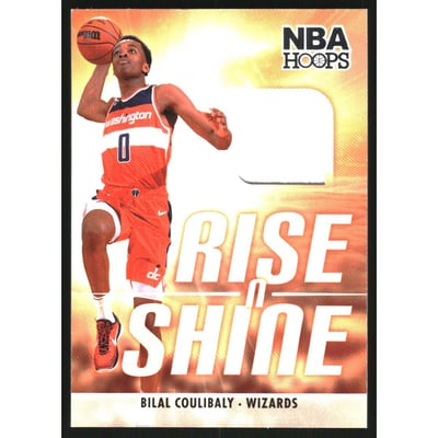 2023-24 Hoops Rise N Shine Memorabilia #13 Bilal Coulibaly