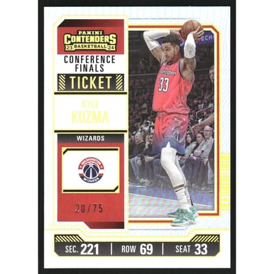 2023-24 Panini Contenders Conference Finals Ticket #32 Kyle Kuzma