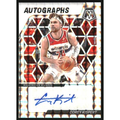 2023-24 Panini Mosaic Autographs Mosaic #27 Corey Kispert