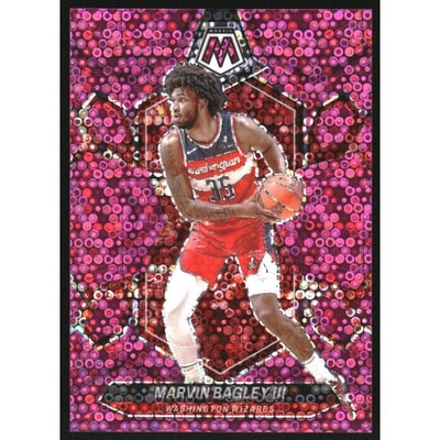 2023-24 Panini Mosaic Mosaic Fast Break Pink #54 Marvin Bagley III