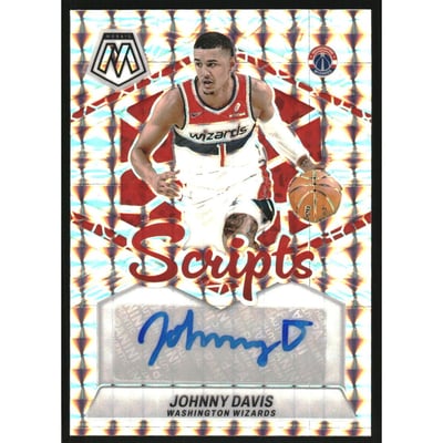 2023-24 Panini Mosaic Scripts #50 Johnny Davis