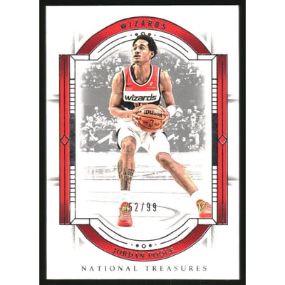 2023-24 Panini National Treasures #13 Jordan Poole