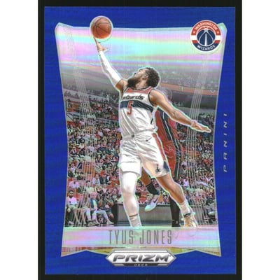 2023-24 Panini Prizm Deca Prizms Blue #166 Tyus Jones