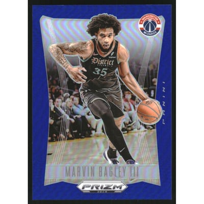 2023-24 Panini Prizm Deca Prizms Blue #208 Marvin Bagley III