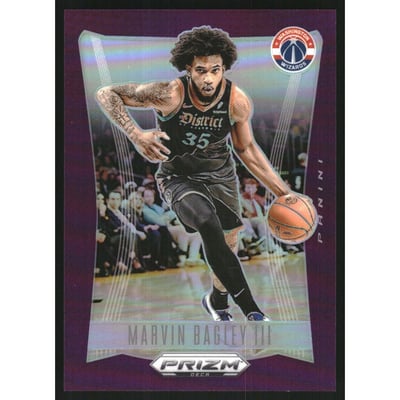 2023-24 Panini Prizm Deca Prizms Purple #208 Marvin Bagley III