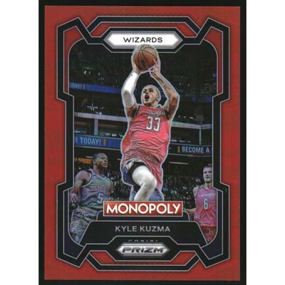 2023-24 Panini Prizm Monopoly Red #89 Kyle Kuzma
