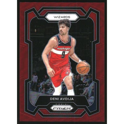 2023-24 Panini Prizm Prizms Red #261 Deni Avdija