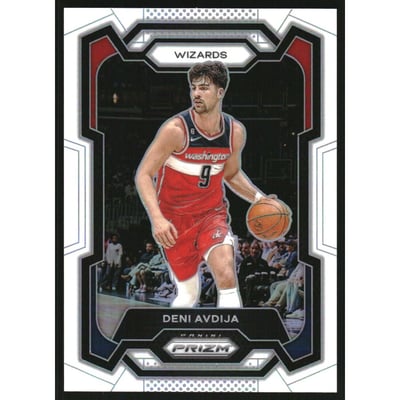 2023-24 Panini Prizm Prizms White #261 Deni Avdija