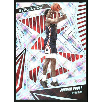 2023-24 Panini Revolution Cosmic #81 Jordan Poole