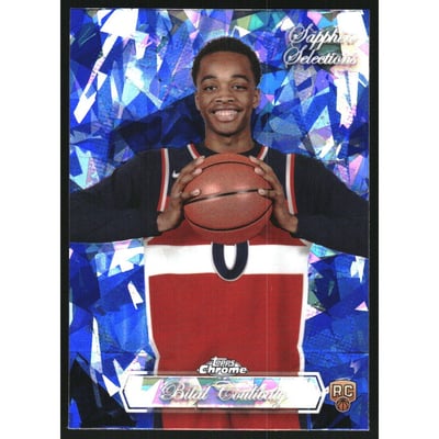 2023-24 Topps Chrome Sapphire Sapphire Selections #SS5 Bilal Coulibaly