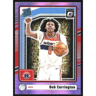 2024-25 Donruss Optic Hyper Pink #273 Bub Carrington RR