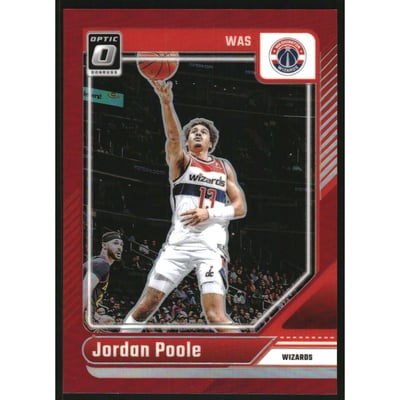 2024-25 Donruss Optic Red #192 Jordan Poole