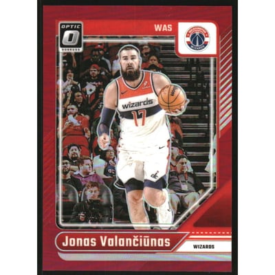 2024-25 Donruss Optic Red #21 Jonas Valanciunas