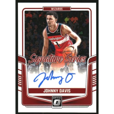 2024-25 Donruss Optic Signature Series #23 Johnny Davis