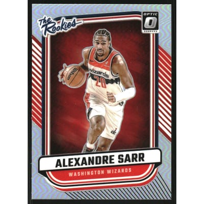 2024-25 Donruss Optic The Rookies Holo #2 Alexandre Sarr