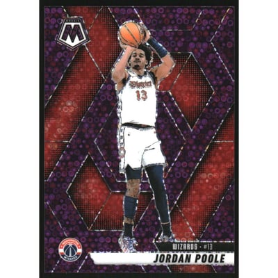 2024-25 Panini Mosaic Mosaic Fast Break Purple #197 Jordan Poole